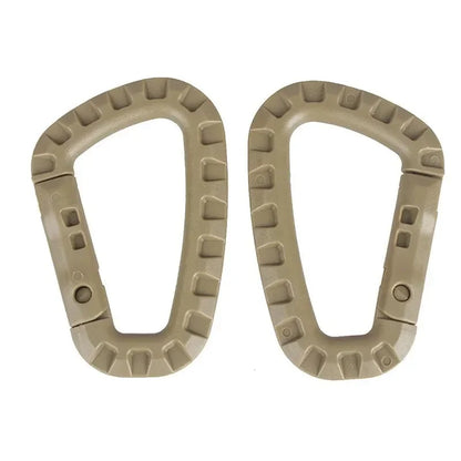 Tactical Carabiner Clip D Ring Backpack Utility Hook