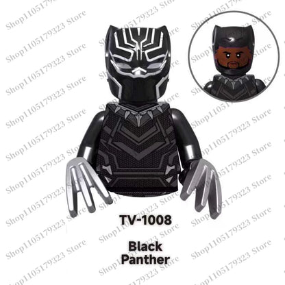 Superhero Building Block Figures Mini Brick Toys