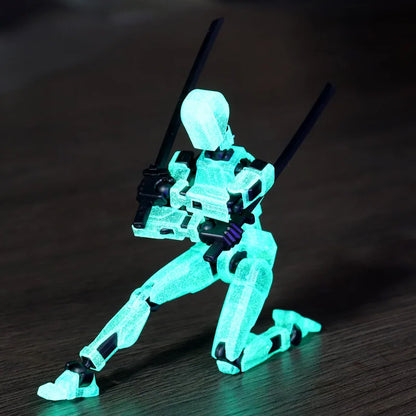 13-Joint Movable Robot Action Figure 3D Printed DIY Toy