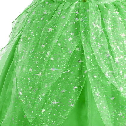 Girls Princess Dress Elsa Anna Kids Cosplay Costume