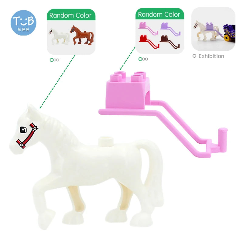 Animal Building Blocks – Farm & Marine Set