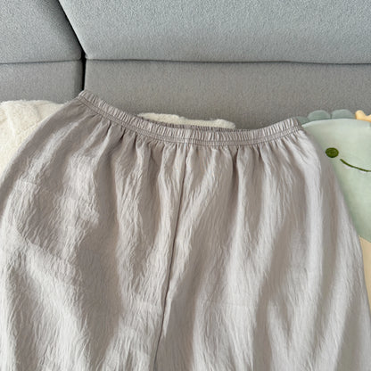 Men's Slim Fit Pajama Set Short Sleeve Summer Loungewear