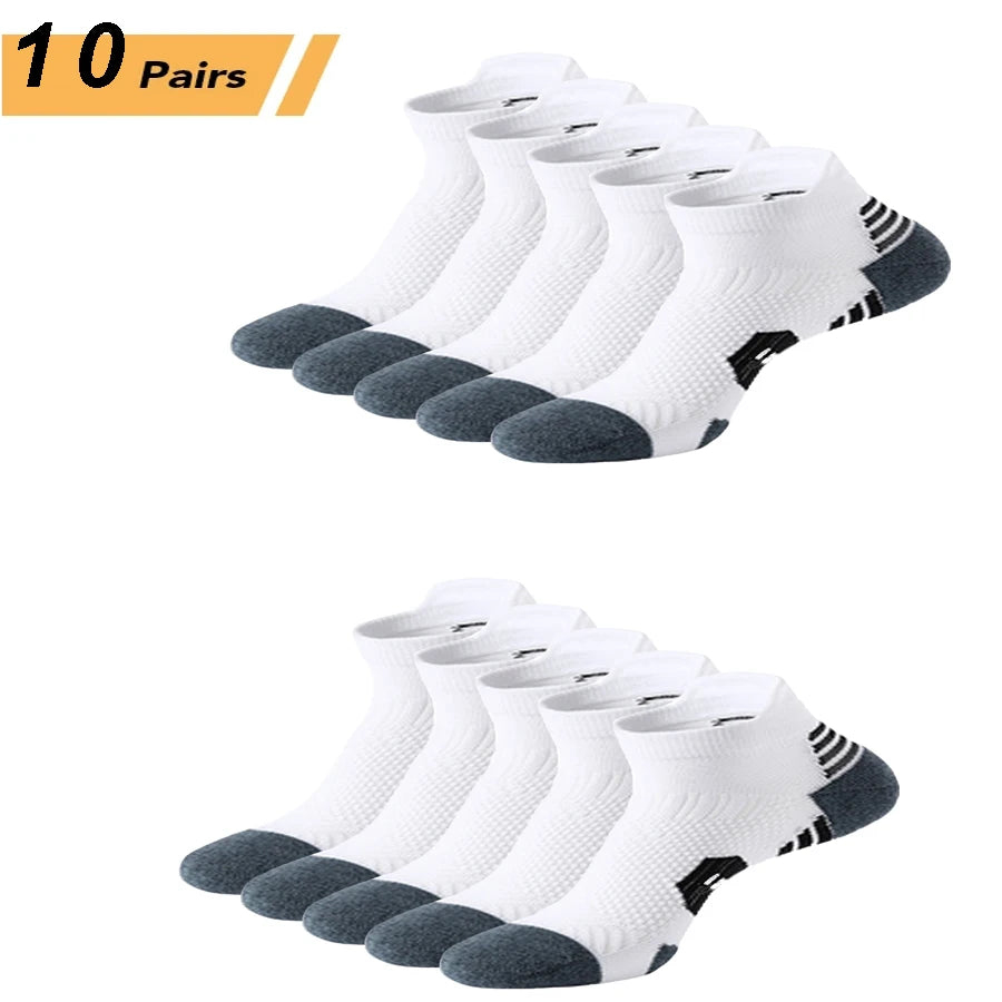 Non Slip Running Socks 3 Pair Fitness Sports Socks