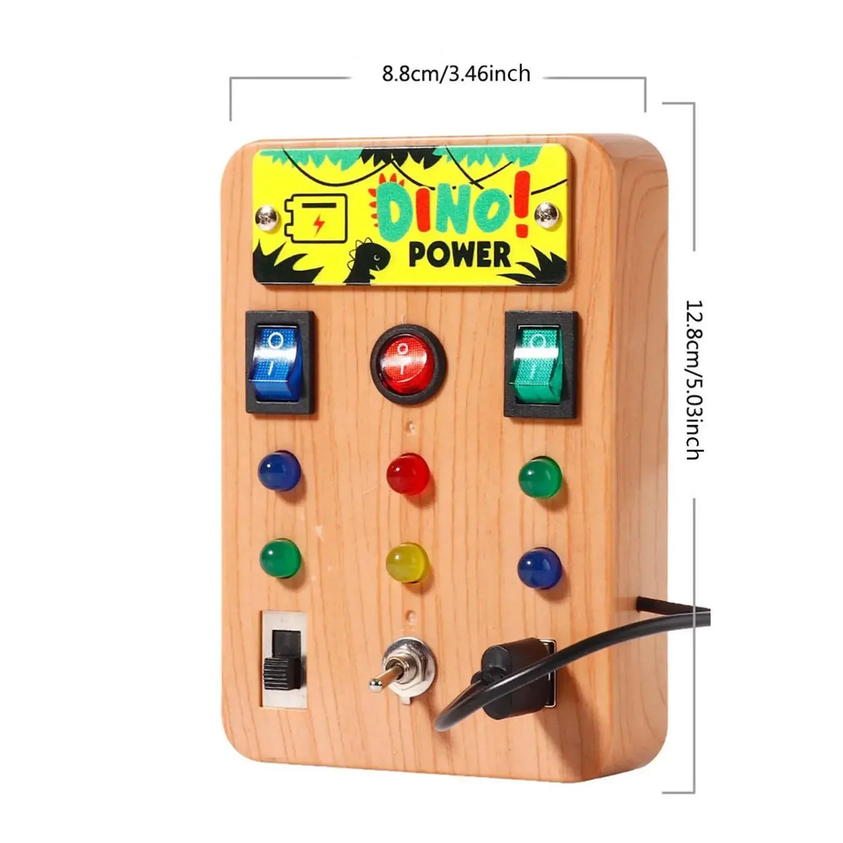 LED Busy Board, Light Switch Sensory Toy for Kids
