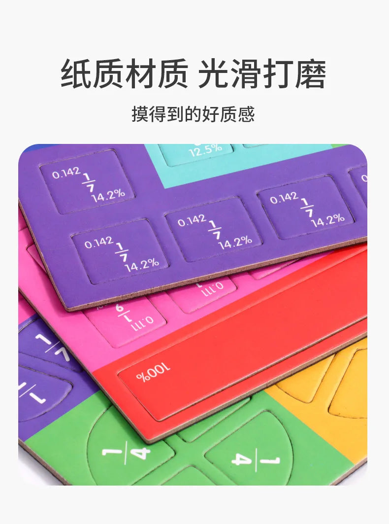 Magnetic Fraction Learning Book for Kids