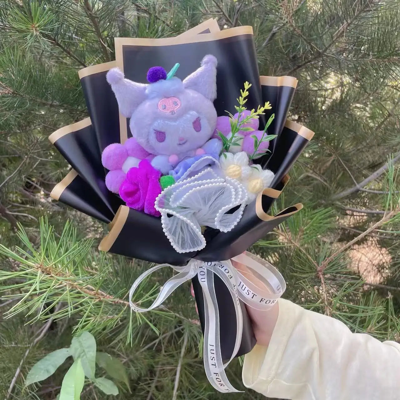 Cartoon Plush Flower Bouquet Graduation & Valentine's Gift