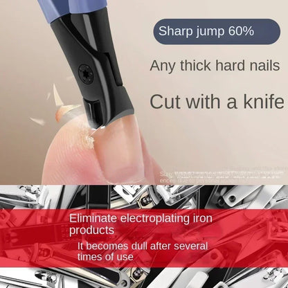 Anti Splash Nail Clippers for Thick Nails Stainless Steel