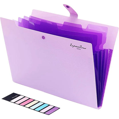 A4 5-Pocket Expanding File Folder
