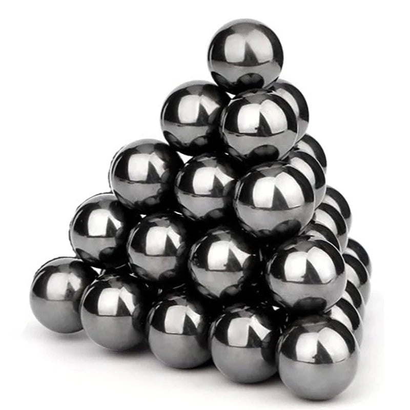Magnetic Ball Beads 15mm Black Sphere Puzzle Set