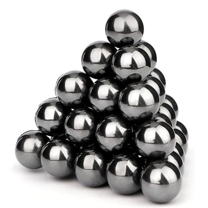 Magnetic Ball Beads 15mm Black Sphere Puzzle Set