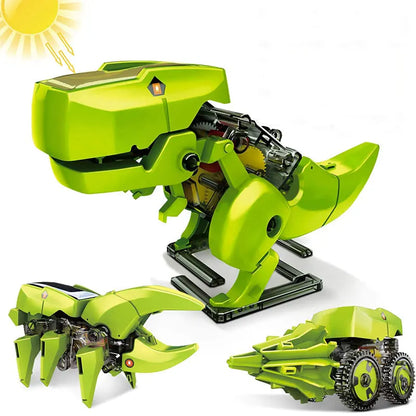 Dinosaur Solar STEM Toy – DIY Educational Science Car Kit