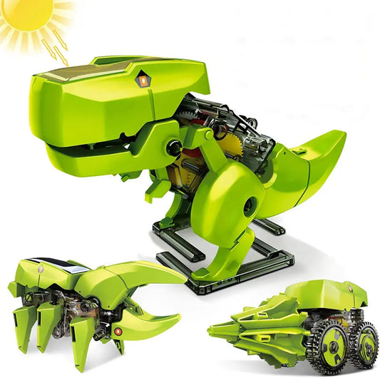 Dinosaur Solar STEM Toy – DIY Educational Science Car Kit