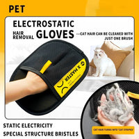 Pet Hair Remover Glove – Reusable Grooming Mitt with Lint Brush