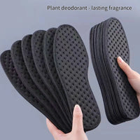 Bamboo Charcoal Insoles Breathable Deodorizing Sports Shoe Inserts