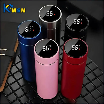 500ML Temperature Display Thermos Cup – Insulated Stainless Steel Bottle