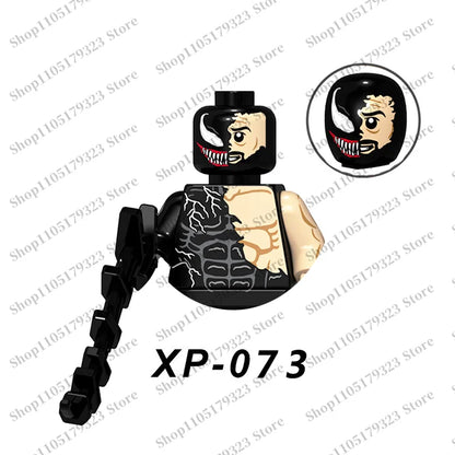 Superhero Building Block Figures Mini Brick Toys