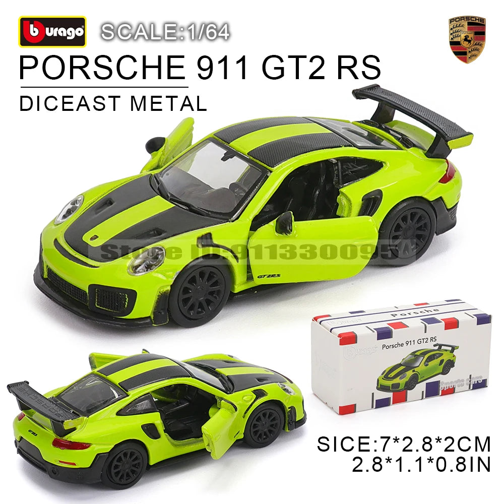 1:64 Diecast Car Model – Alloy Pull Back Collectible Toy