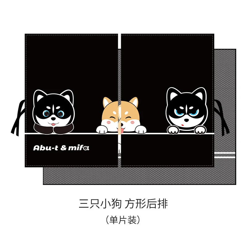 Magnetic Car Window Shades with UV Protection Mesh Cover