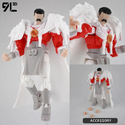 Invincible Boy Action Figure 14cm 3D Printed Multi Jointed Model