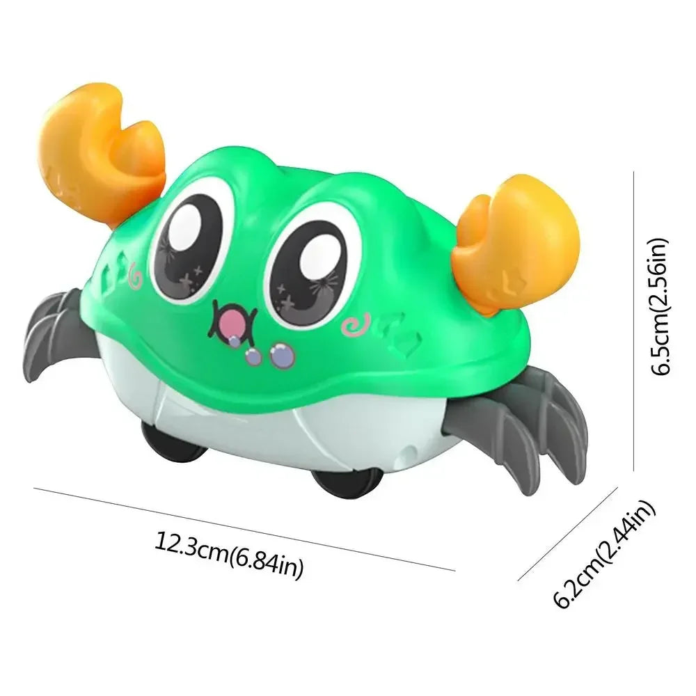 Crawling Crab Toy Interactive Tummy Time Baby Toy