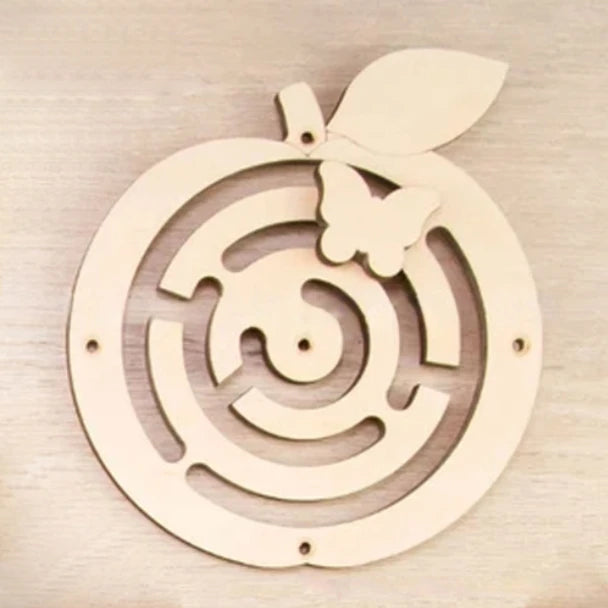 Montessori Busy Board – Wooden Sensory Learning Toy for Kids
