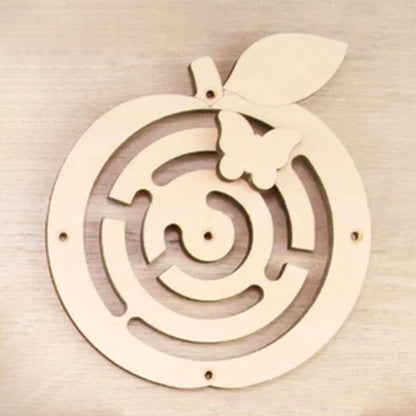 Montessori Busy Board – Wooden Sensory Learning Toy for Kids