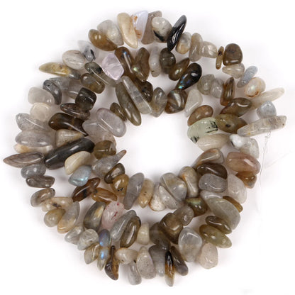 Natural Stone Chip Beads Irregular Gemstone Beads 15 Inch Strand