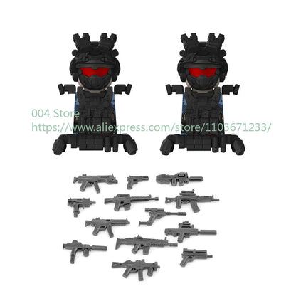 Military Special Forces Building Blocks Sniper SWAT Mini Figures