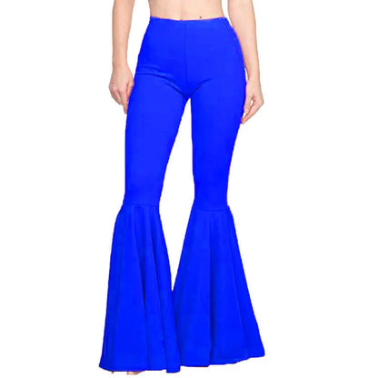 High Waisted Wide Leg Pants for Women Stretch Bell Bottom Trousers