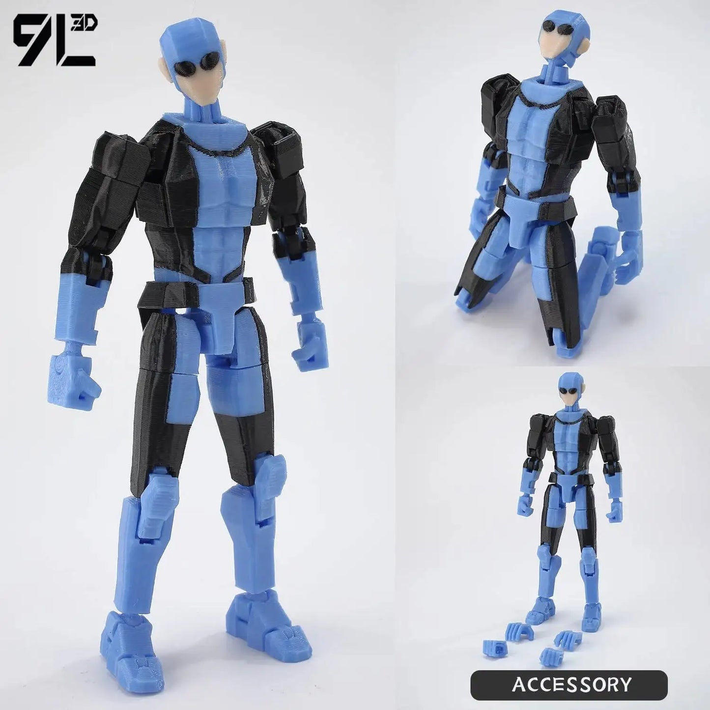 Invincible Boy Action Figure 14cm 3D Printed Multi Jointed Model