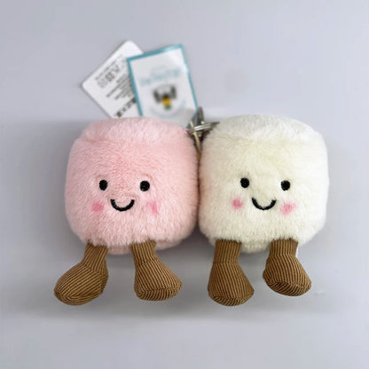 Cute Plush Keychain Soft Animal Bag Charm Pendant