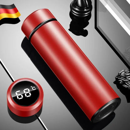 500ML Temperature Display Thermos Cup – Insulated Stainless Steel Bottle