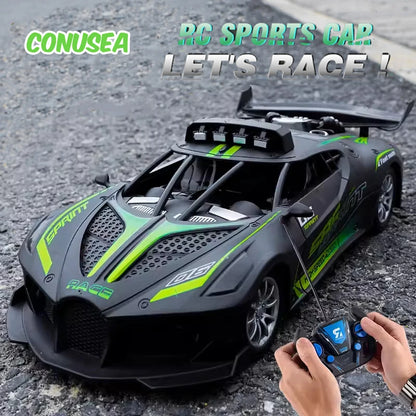 1/18 Rc Car Remote Control Cars High Speed Drift Sport Vehicle Sports Racing Car Toy Model Children Toys for Boys Birthday Gifts