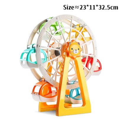 Big Building Blocks Playground Slide Swing Ferris Wheel Set