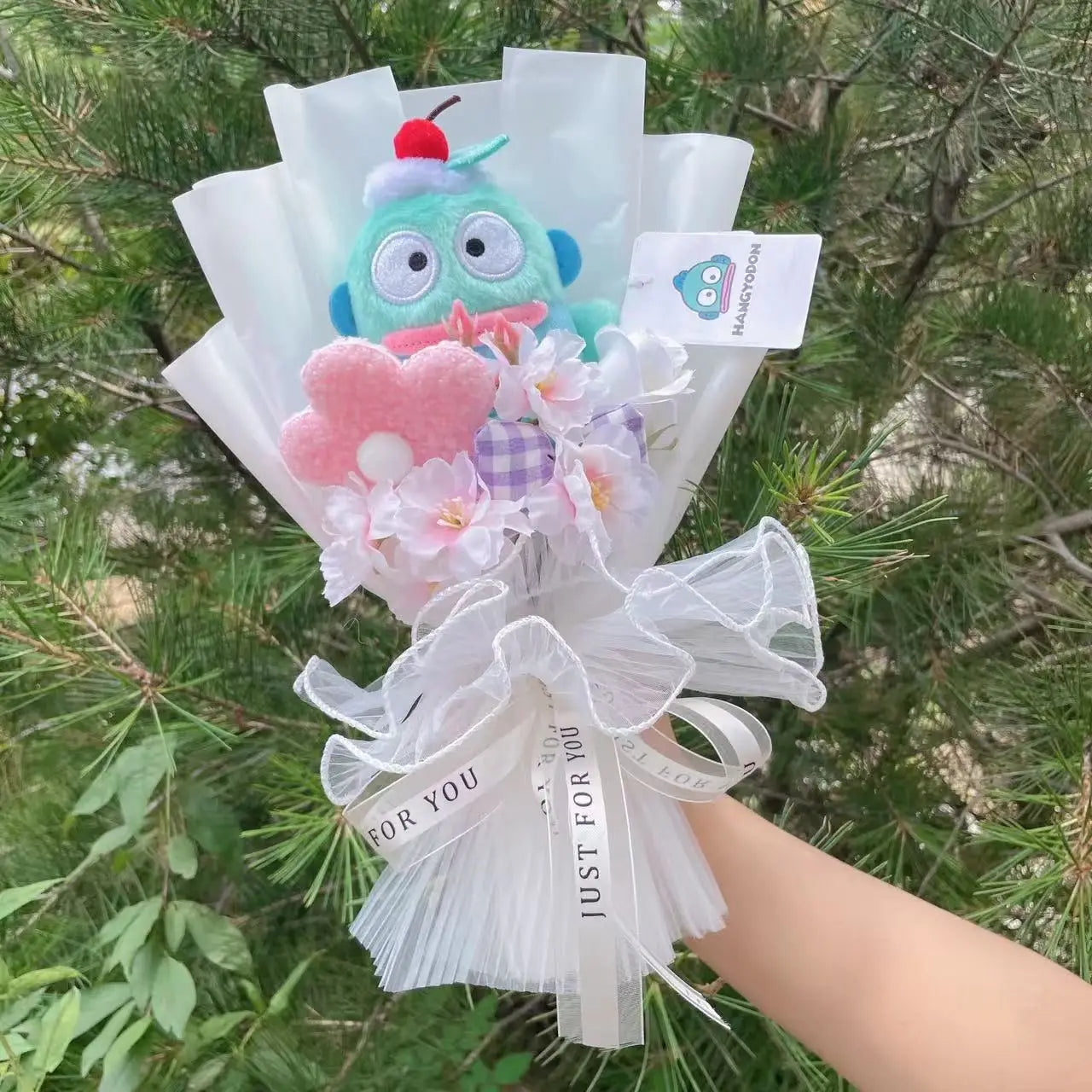 Cartoon Plush Flower Bouquet Graduation & Valentine's Gift
