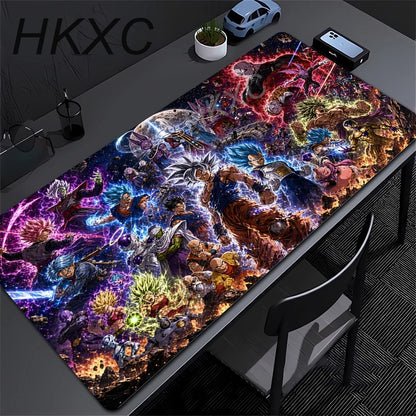 XXL Mouse Pad Anime Gaming Desk Mat Dragon Ball Z Design