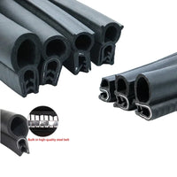Car Door Edge Guard Rubber Sealing Strip – U-Type EPDM Trim