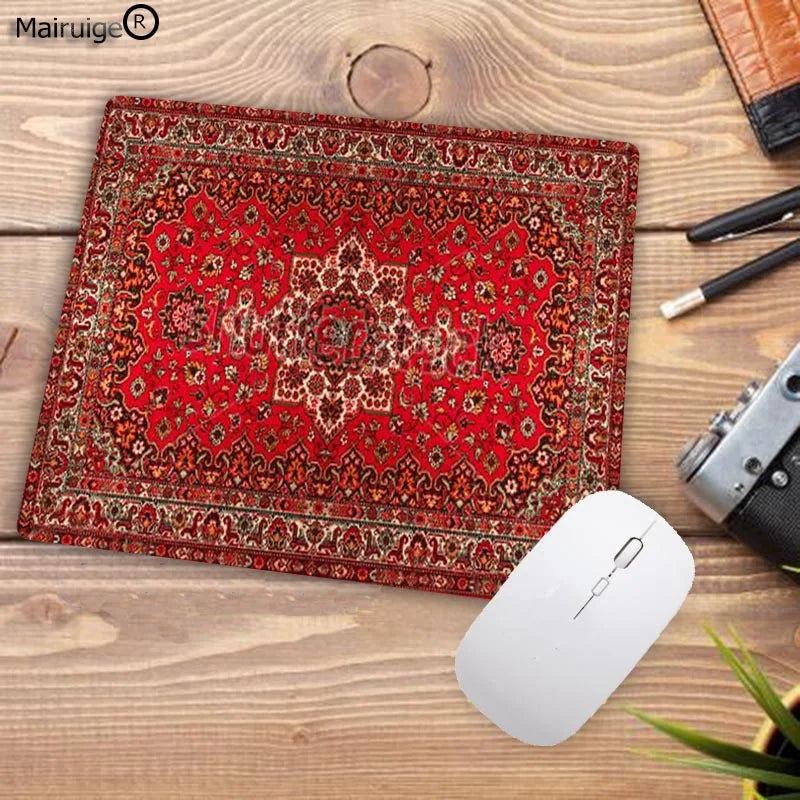 Carpet Mouse Pad 22x18cm – Non-Slip Small Mouse Mat