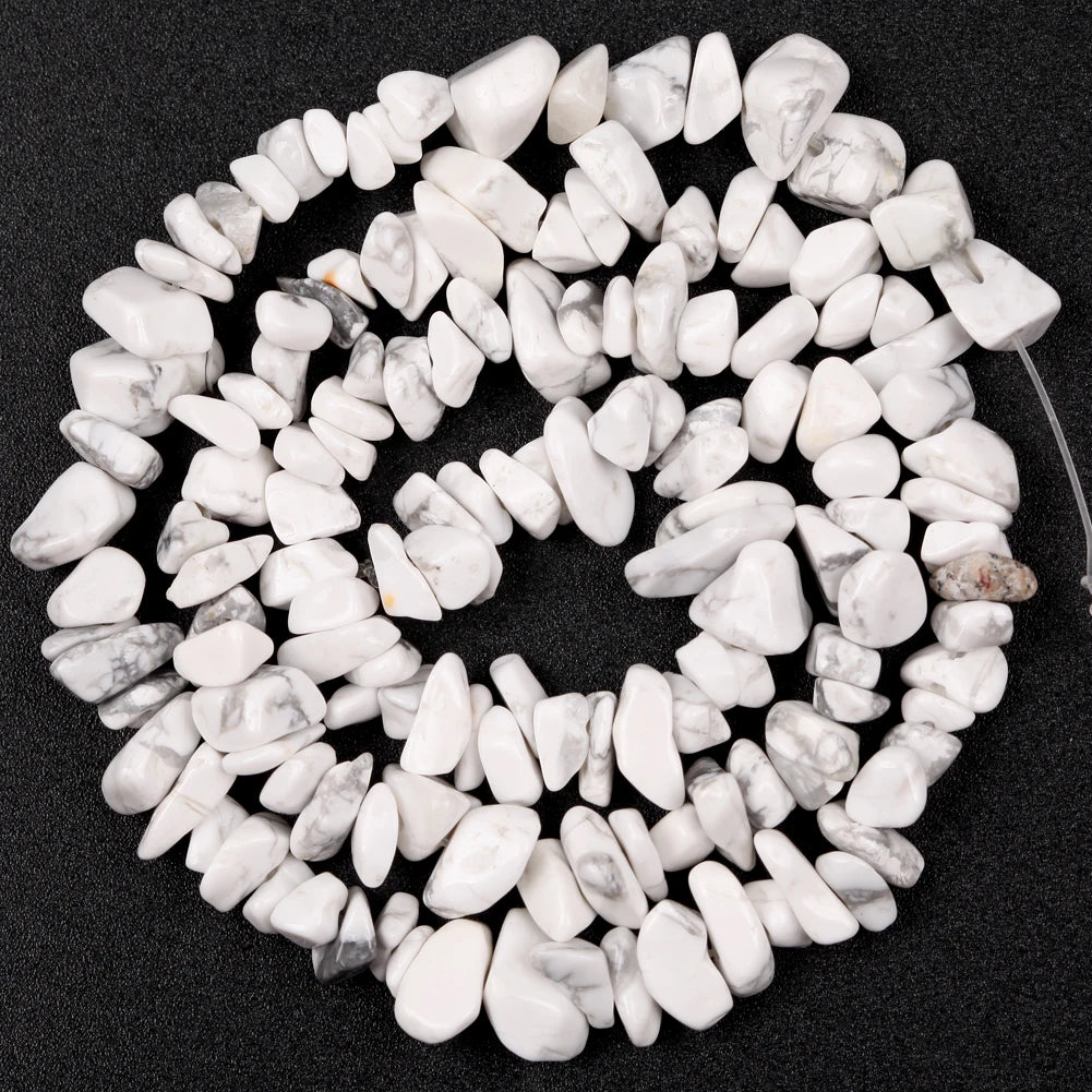 Natural Stone Chip Beads Irregular Gemstone Beads 15 Inch Strand