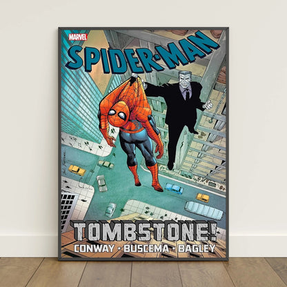Spider-Man Comic Book Poster Peter Parker Canvas Print
