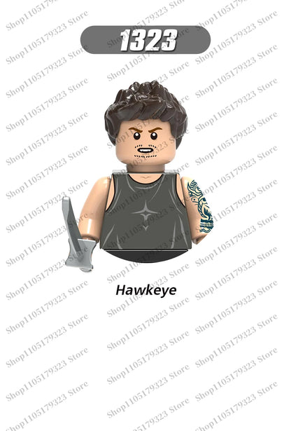 Superhero Building Block Figures Mini Brick Toys