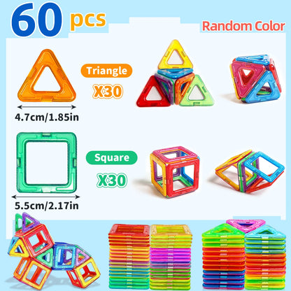 Magnetic Building Blocks STEM Educational Construction Toys