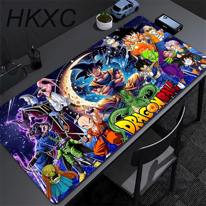 XXL Mouse Pad Anime Gaming Desk Mat Dragon Ball Z Design