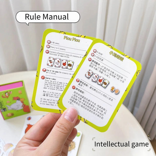 Chicken Chiu Chiu Party Card Game – Fun Family Board Game