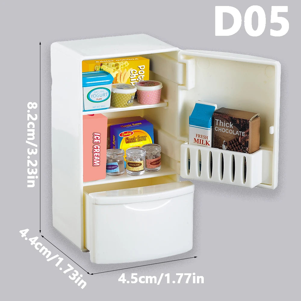 Miniature Dollhouse Furniture 1:12 Pretend Play Accessories