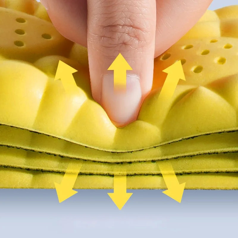 Memory Foam Insoles Shock Absorbing Foot Support Shoe Inserts