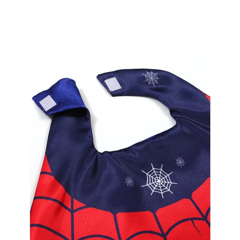 Spider Superhero Costume Set with Cape Mask & Wristband