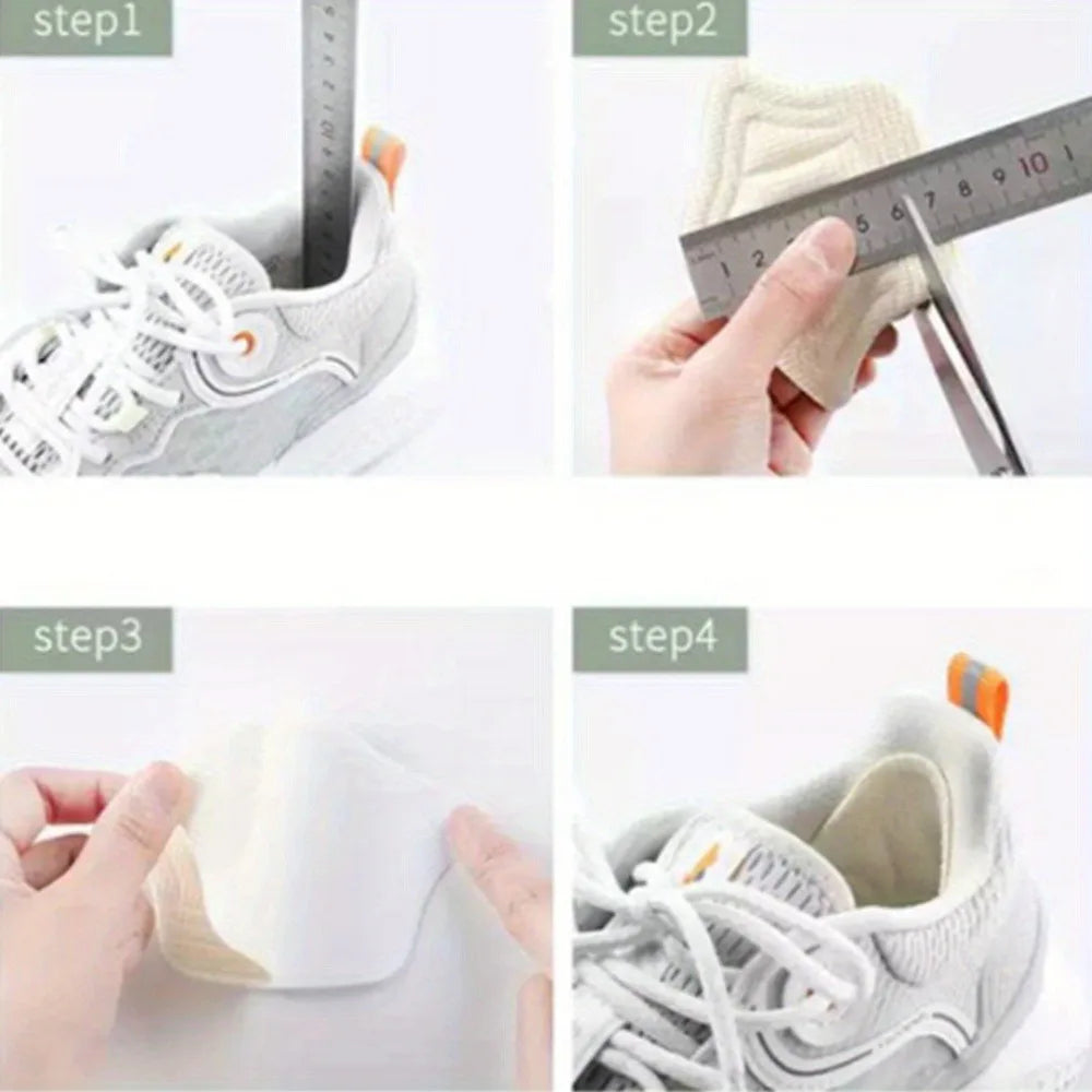 Heel Pads for Shoes Adjustable Heel Protector Inserts