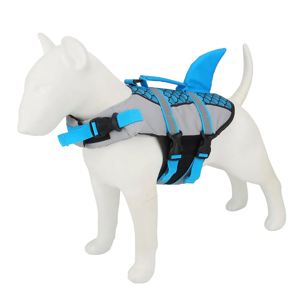 Dog Life Jacket – Shark Style Pet Swimming Vest