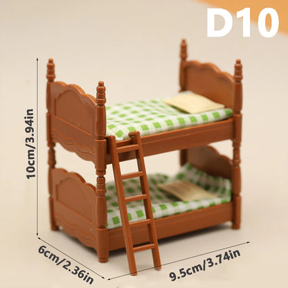 Miniature Dollhouse Furniture 1:12 Pretend Play Accessories